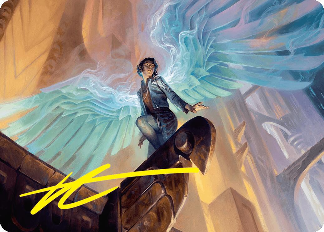 Giada, Font of Hope Art Card (20/54) (Gold-Stamped Signature) [Foundations Art Series] | Tabernacle Games