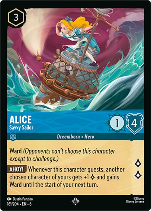 Alice - Savvy Sailor (161/204) [Azurite Sea] | Tabernacle Games