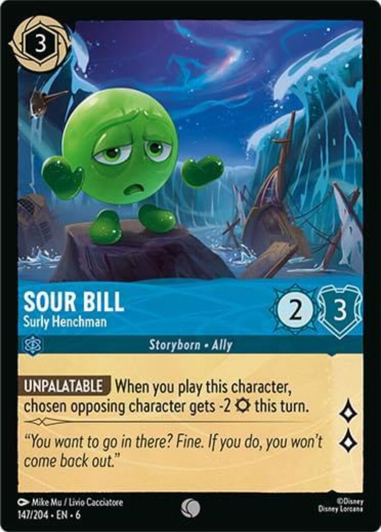 Sour Bill - Surly Henchman (147/204) [Azurite Sea] | Tabernacle Games