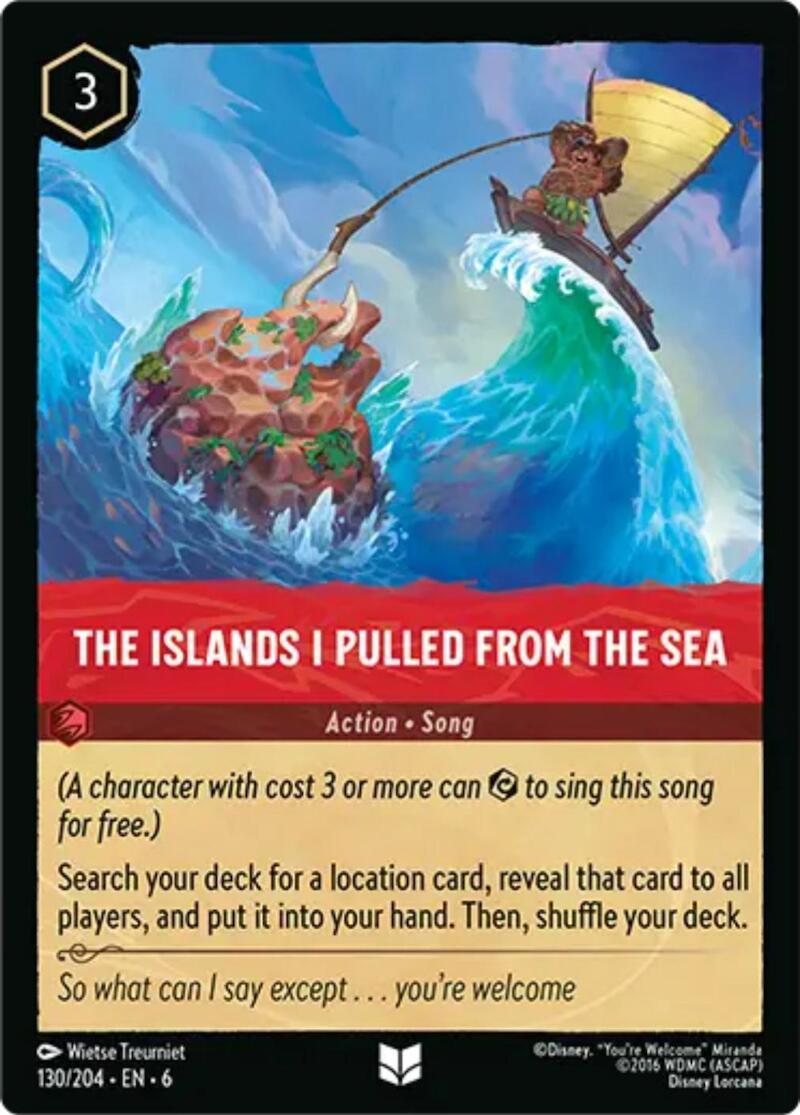 The Islands I Pulled From The Sea (130/204) [Azurite Sea] | Tabernacle Games