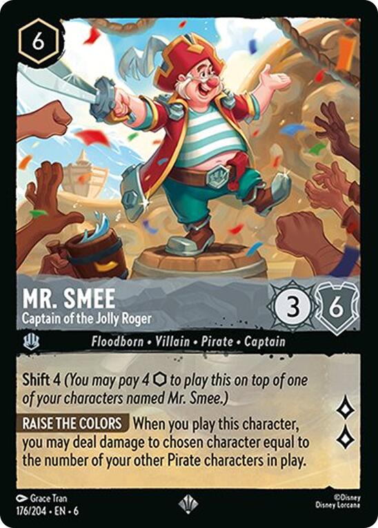 Mr. Smee - Captain of the Jolly Roger (176/204) [Azurite Sea] | Tabernacle Games