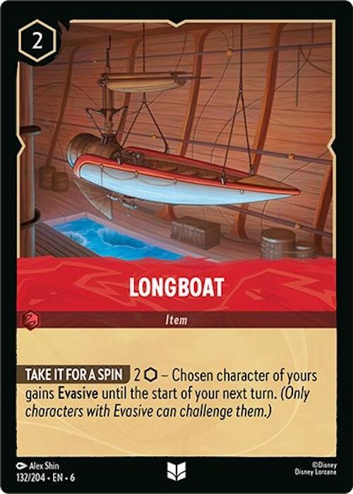 Longboat (132/204) [Azurite Sea] | Tabernacle Games