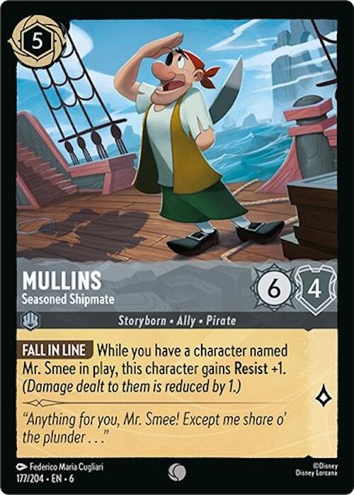 Mullins - Seasoned Shipmate (177/204) [Azurite Sea] | Tabernacle Games