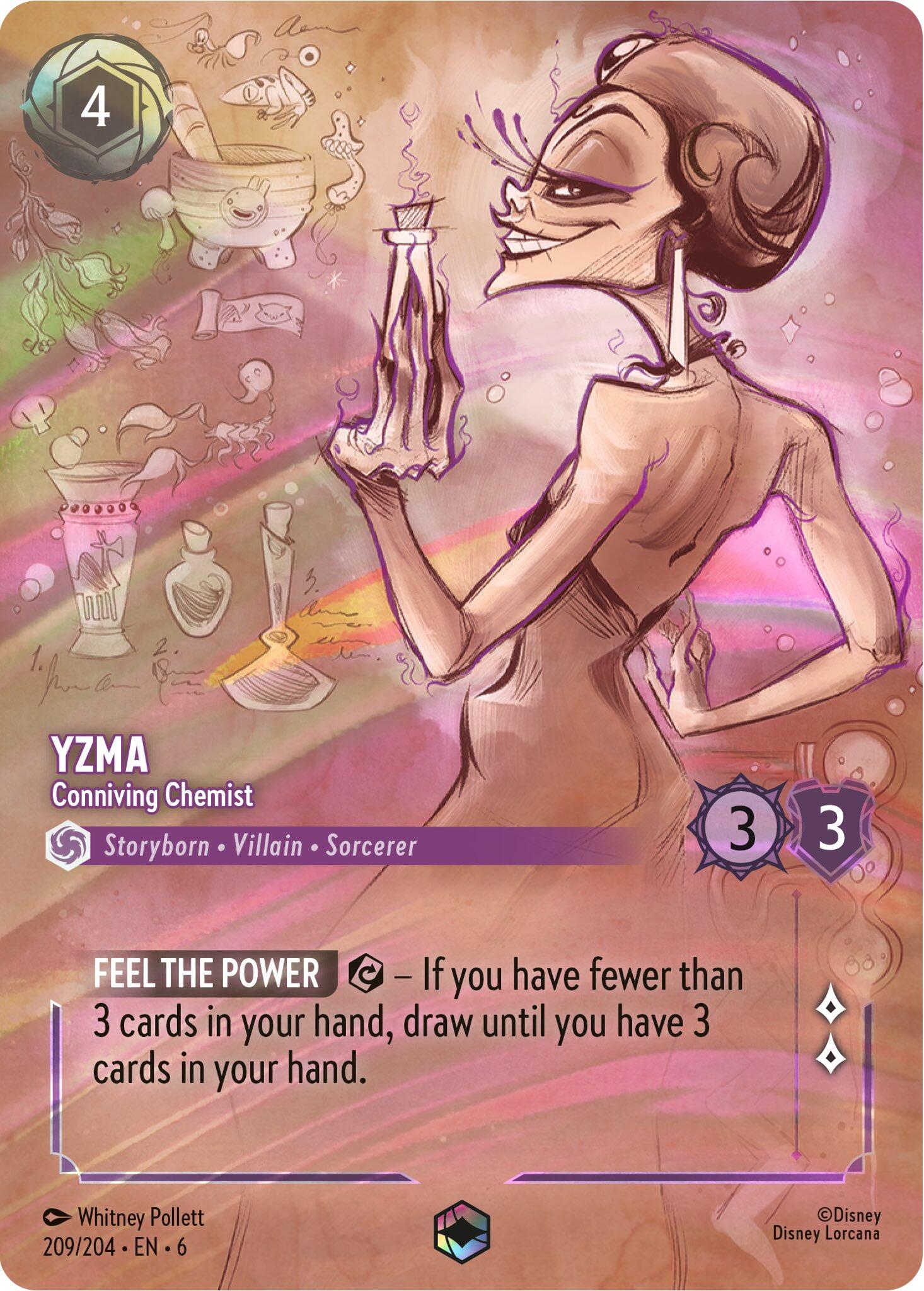 Yzma - Conniving Chemist (Enchanted) (209/204) [Azurite Sea] | Tabernacle Games