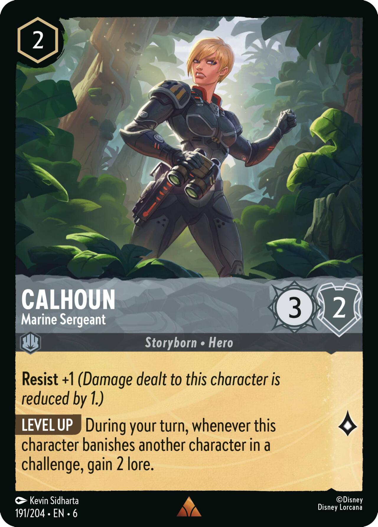 Calhoun - Marine Sergeant (191/204) [Azurite Sea] | Tabernacle Games