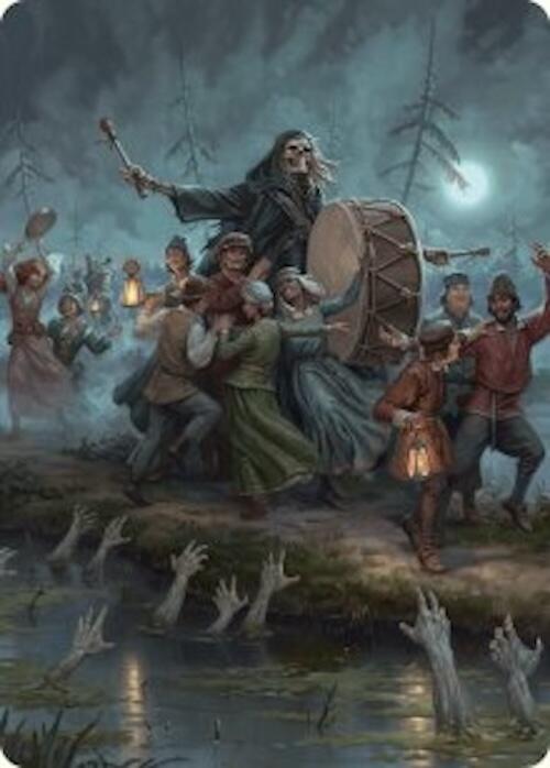Blasphemous Edict Art Card (35/54) [Foundations Art Series] | Tabernacle Games