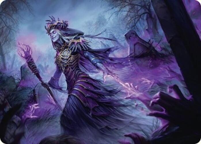 Zul Ashur, Lich Lord Art Card (10/54) [Foundations Art Series] | Tabernacle Games