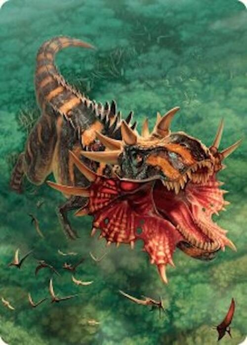 Gigantosaurus Art Card (53/54) [Foundations Art Series] | Tabernacle Games