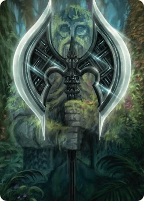 Leyline Axe Art Card (49/54) [Foundations Art Series] | Tabernacle Games