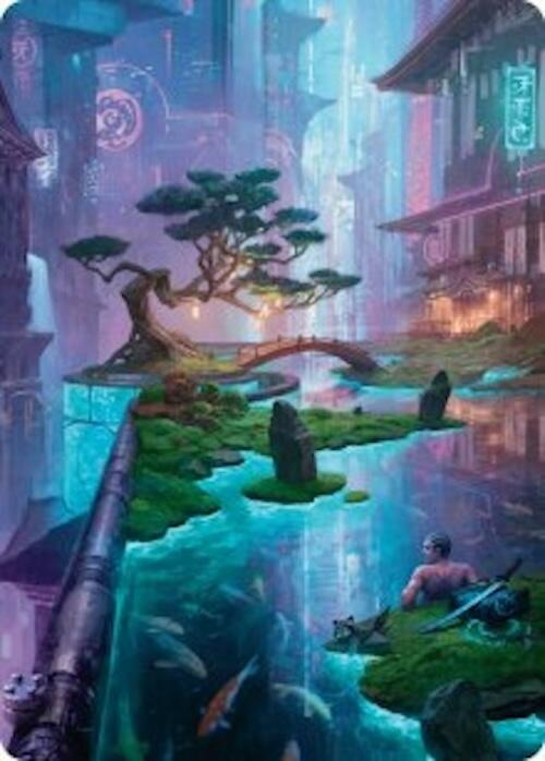 Island Art Card (22/54) [Foundations Art Series] | Tabernacle Games