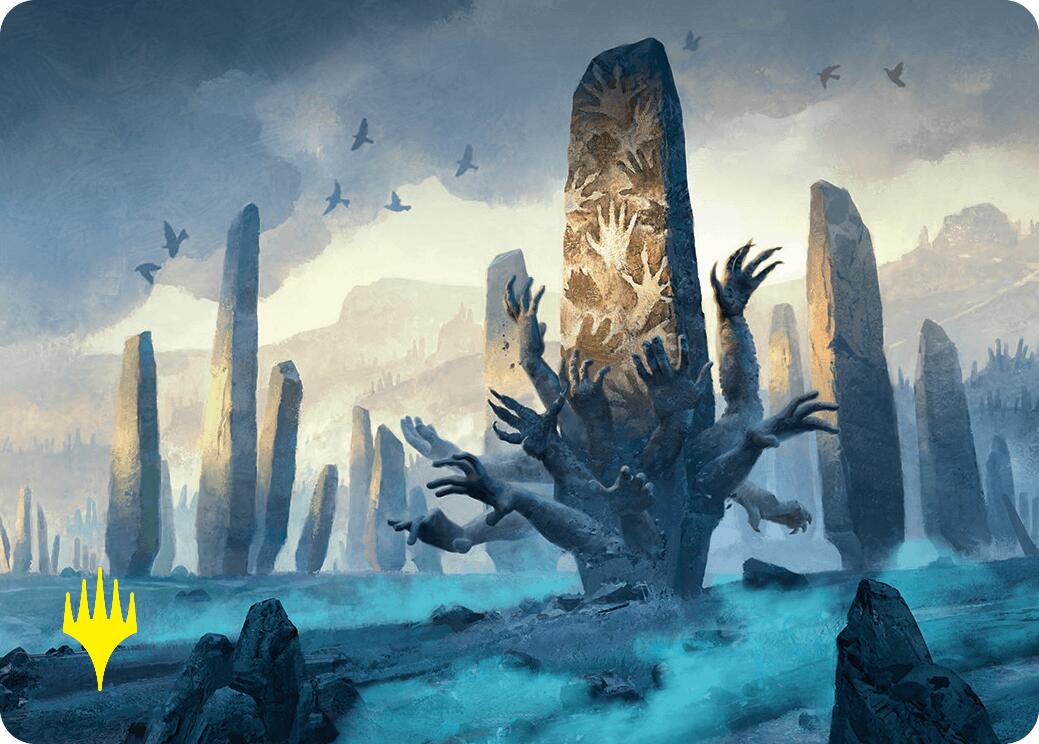 Soulstone Sanctuary Art Card (19/54) (Gold-Stamped Signature) [Foundations Art Series] | Tabernacle Games