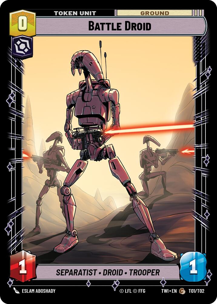 Battle Droid // Clone Trooper (T01 // T02) (T01 // T02) [Twilight of the Republic] | Tabernacle Games