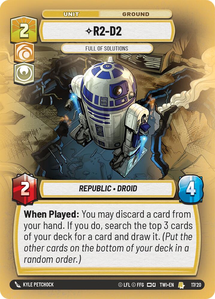 R2-D2 - Full of Solutions (193/257) [Twilight of the Republic: Weekly Play] | Tabernacle Games