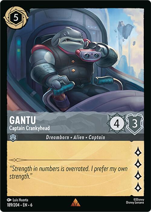 Gantu - Captain Crankyhead (189/204) [Azurite Sea] | Tabernacle Games