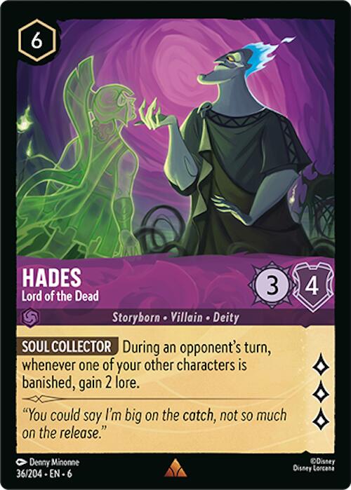 Hades - Lord of the Dead (36/204) [Azurite Sea] | Tabernacle Games