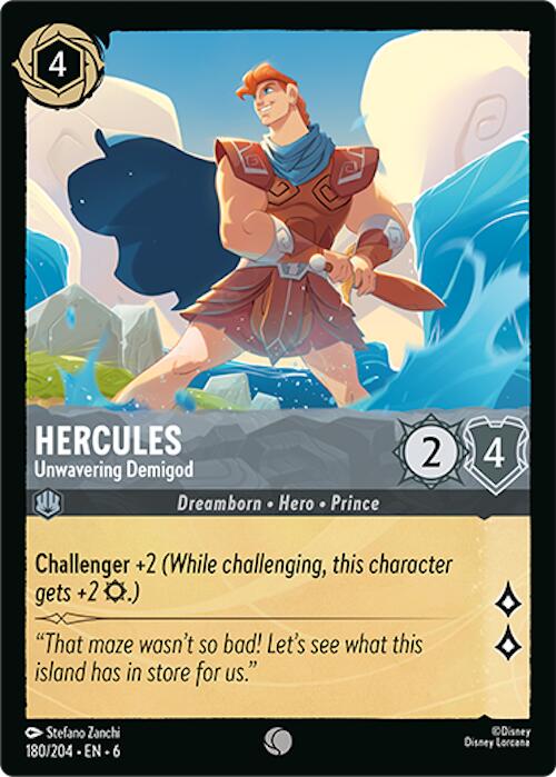 Hercules - Unwavering Demigod (180/204) [Azurite Sea] | Tabernacle Games