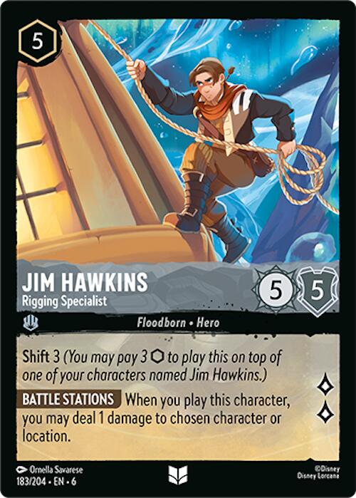 Jim Hawkins - Rigging Specialist (183/204) [Azurite Sea] | Tabernacle Games