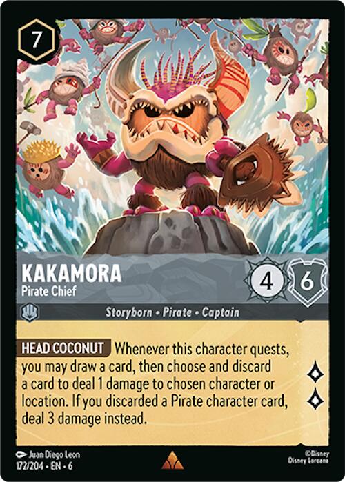 Kakamora - Pirate Chief (172/204) [Azurite Sea] | Tabernacle Games