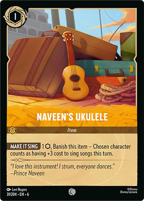 Naveen's Ukulele (31/204) [Azurite Sea] | Tabernacle Games