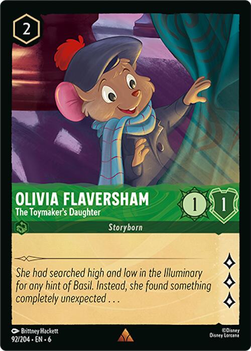 Olivia Flaversham - The Toymaker's Daughter (92/204) [Azurite Sea] | Tabernacle Games