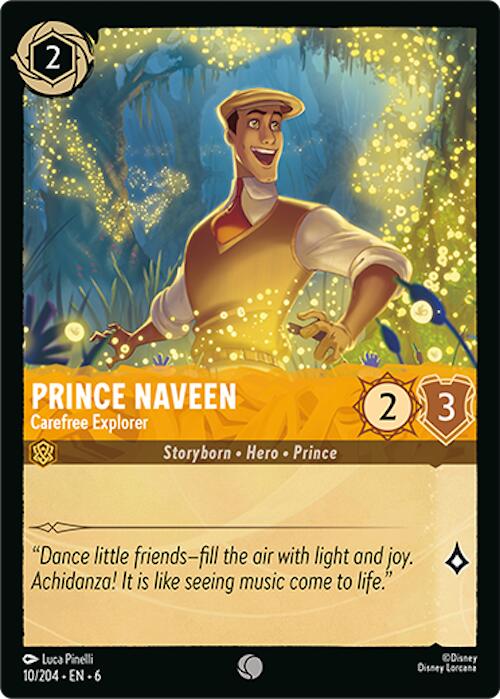 Prince Naveen - Carefree Explorer (10/204) [Azurite Sea] | Tabernacle Games