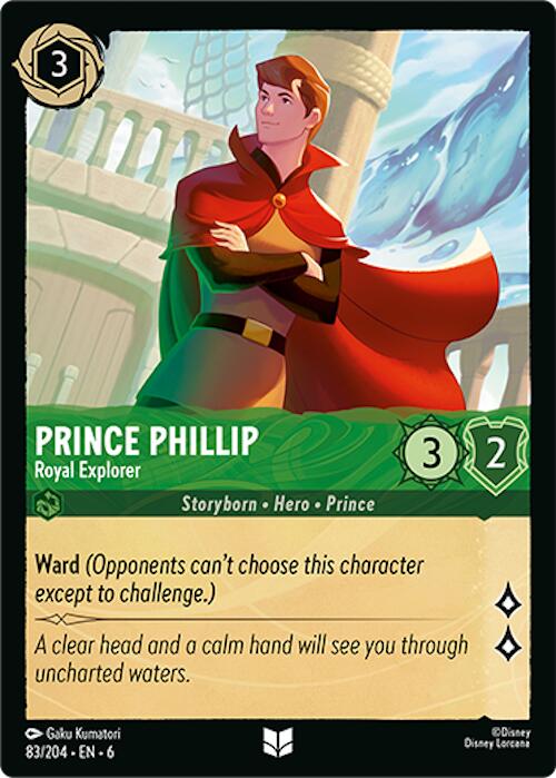 Prince Phillip - Royal Explorer (83/204) [Azurite Sea] | Tabernacle Games