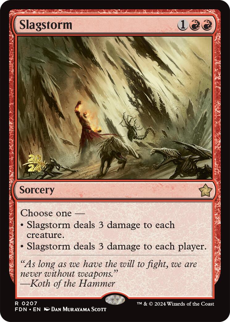 Slagstorm [Foundations Prerelease Promos] | Tabernacle Games