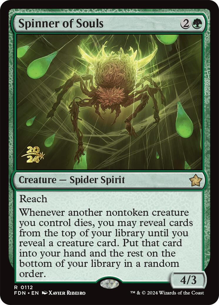 Spinner of Souls [Foundations Prerelease Promos] | Tabernacle Games