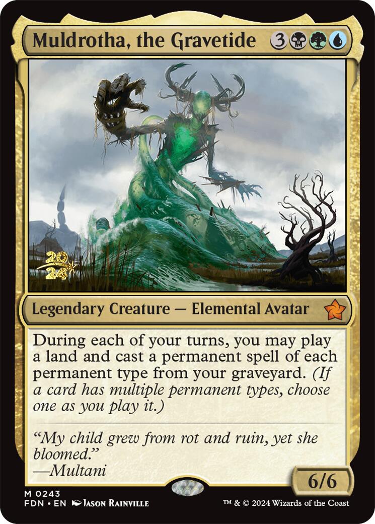 Muldrotha, the Gravetide [Foundations Prerelease Promos] | Tabernacle Games