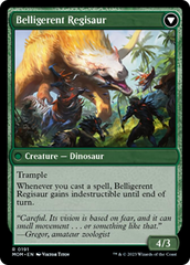 Invasion of Ixalan // Belligerent Regisaur [March of the Machine] | Tabernacle Games