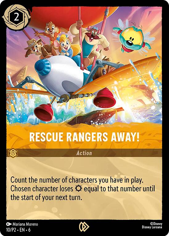 Rescue Rangers Away! (10/P2) [Promo Cards] | Tabernacle Games