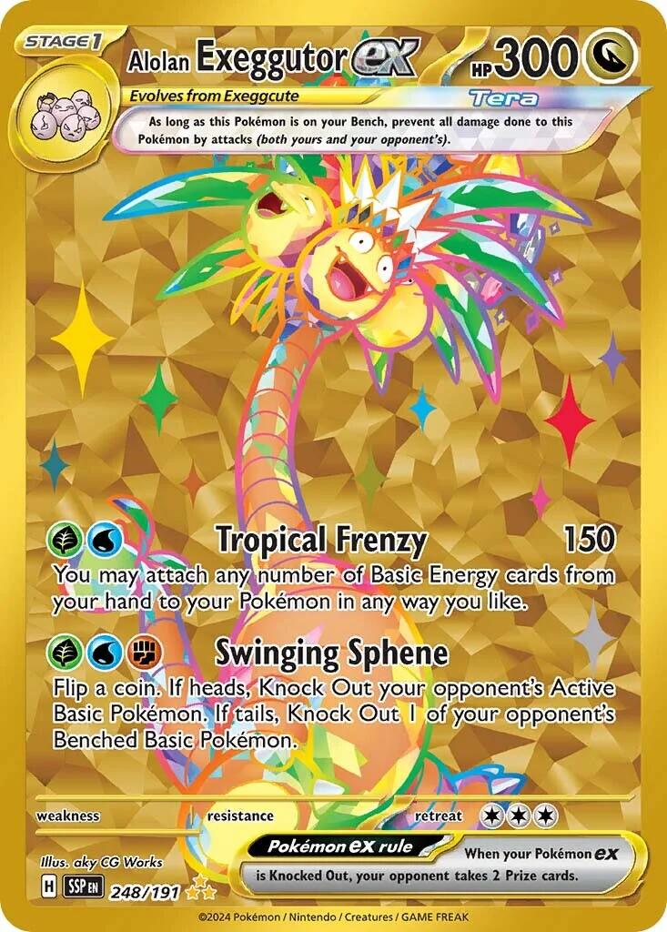 Alolan Exeggutor ex (248/191) [Scarlet & Violet: Surging Sparks] | Tabernacle Games