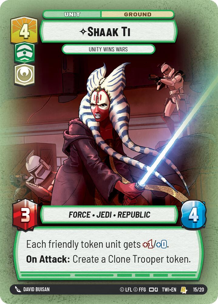 Shaak Ti - Unity Wins Wars (15/20) [Twilight of the Republic: Weekly Play] | Tabernacle Games