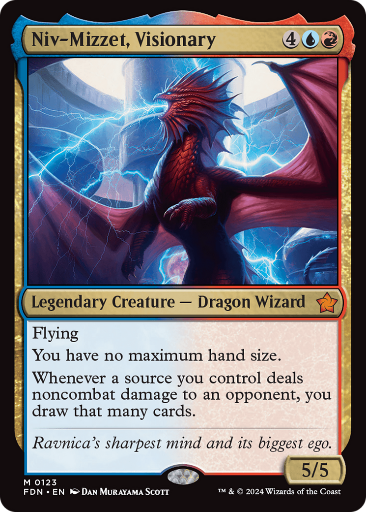 Niv-Mizzet, Visionary [Foundations] | Tabernacle Games