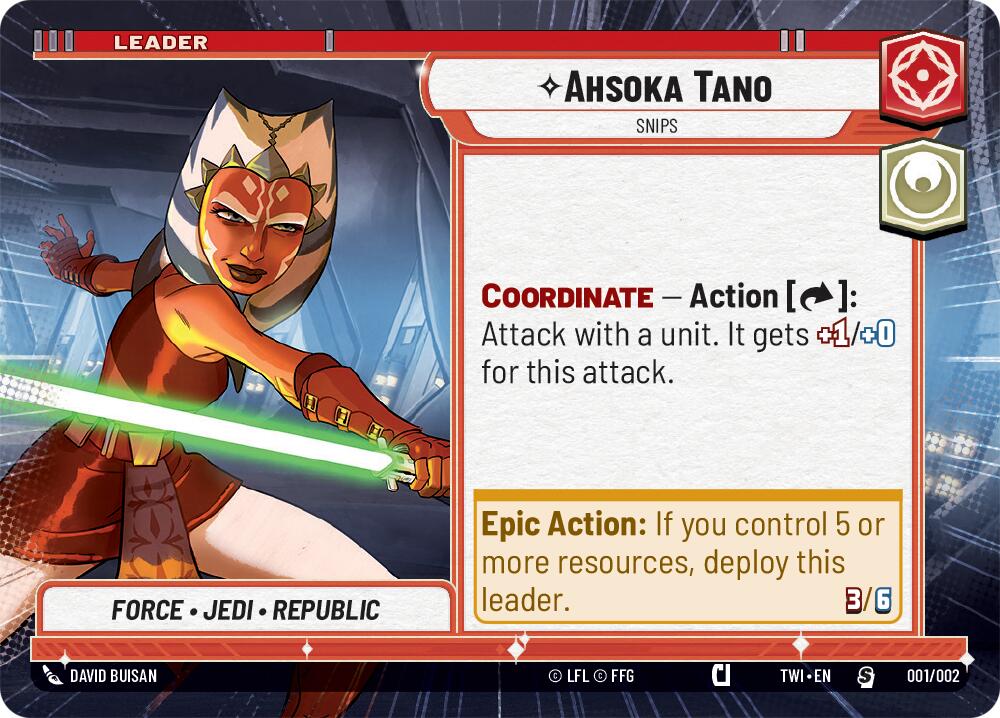 Ahsoka Tano - Snips (Hyperspace) (001/002) [Judge Promos] | Tabernacle Games