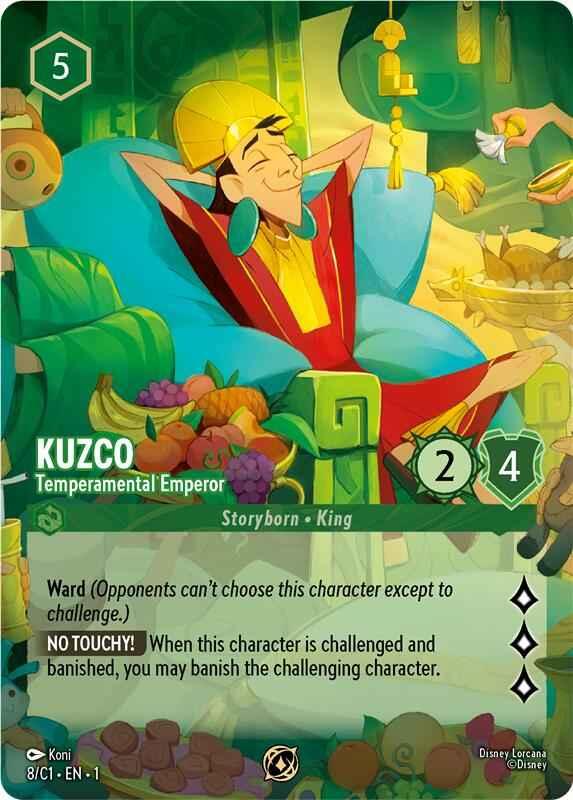 Kuzco - Temperamental Emperor (8) [Promo Cards] | Tabernacle Games
