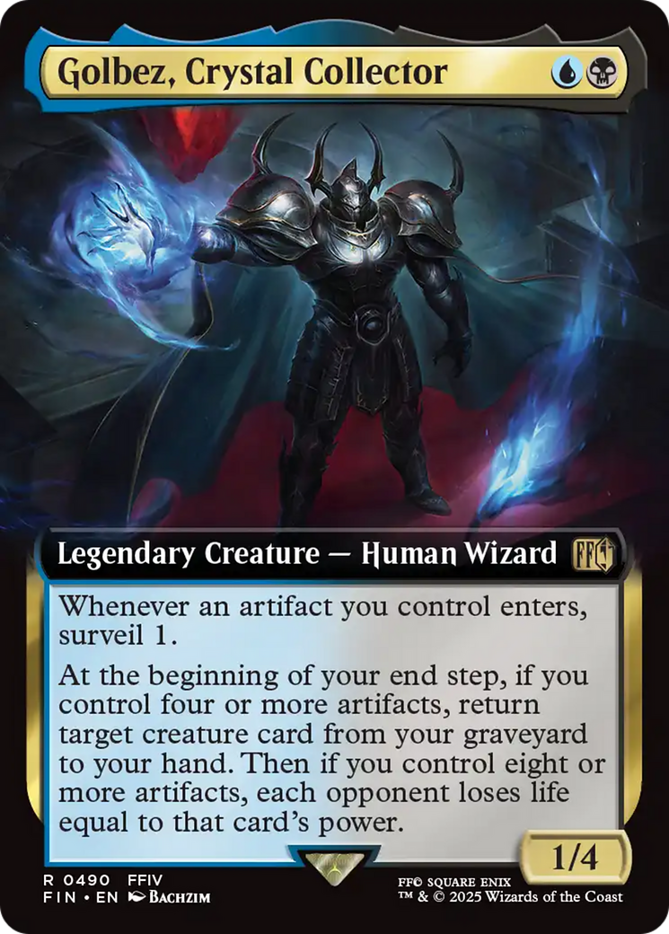 Golbez, Crystal Collector (Extended Art) [FINAL FANTASY] | Tabernacle Games