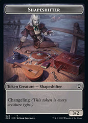 Shapeshifter (024) // Shapeshifter (028) Double-Sided Token [Commander Legends: Battle for Baldur's Gate Tokens] | Tabernacle Games