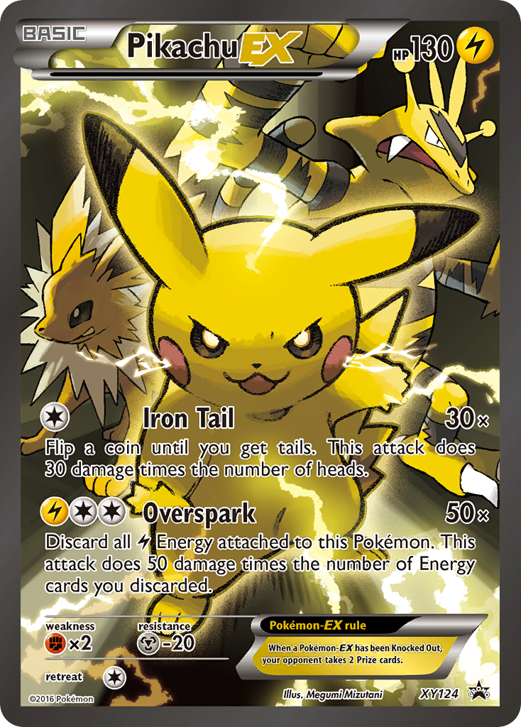 Pikachu EX (XY124) [XY: Black Star Promos] | Tabernacle Games