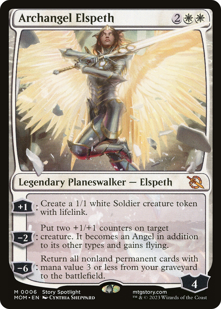 Archangel Elspeth [March of the Machine] | Tabernacle Games