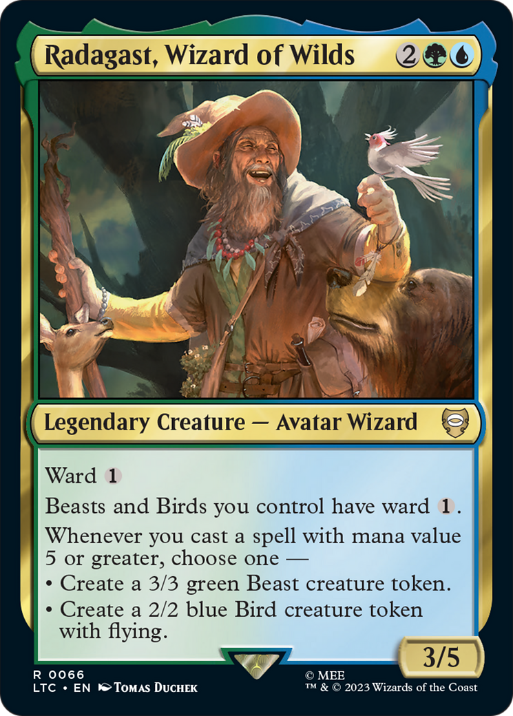 Radagast, Wizard of Wilds [The Lord of the Rings: Tales of Middle-Earth Commander] | Tabernacle Games