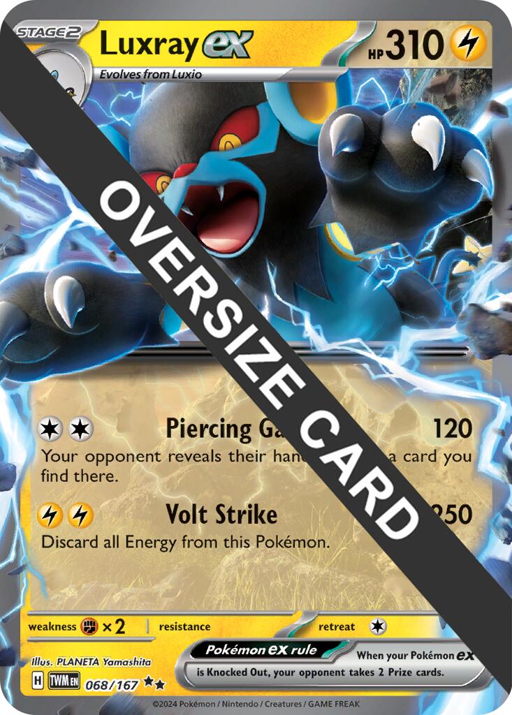 Luxray ex (068/167) (Jumbo Card) [Miscellaneous Cards] | Tabernacle Games