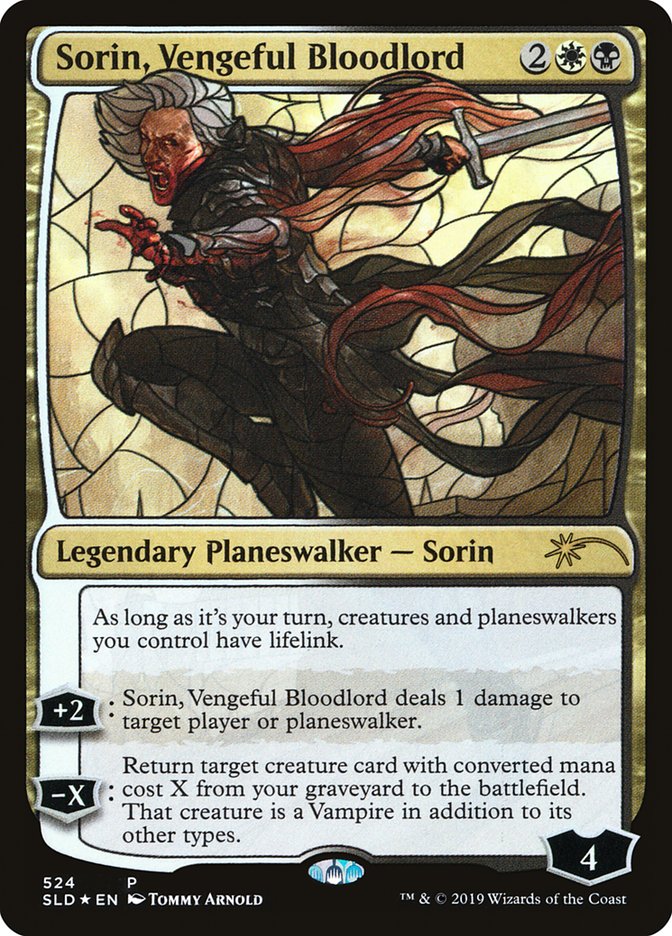 Sorin, Vengeful Bloodlord (Stained Glass) [Secret Lair Drop Promos] | Tabernacle Games