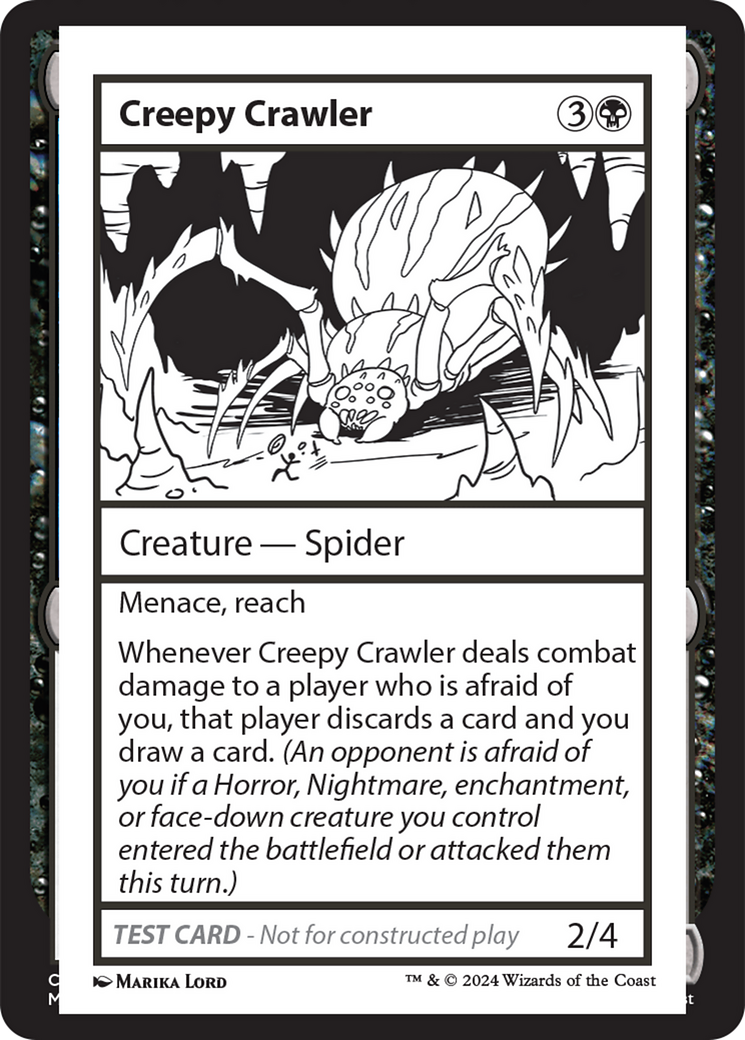 Creepy Crawler [Mystery Booster 2 Playtest Cards] | Tabernacle Games