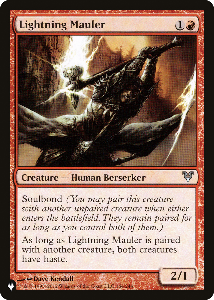 Lightning Mauler [The List] | Tabernacle Games