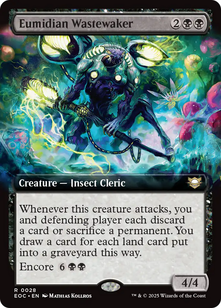 Eumidian Wastewaker (Extended Art) [Edge of Eternities Commander] | Tabernacle Games