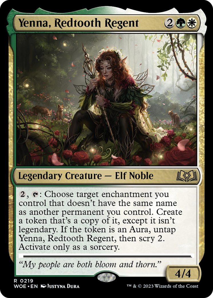 Yenna, Redtooth Regent [Wilds of Eldraine] | Tabernacle Games