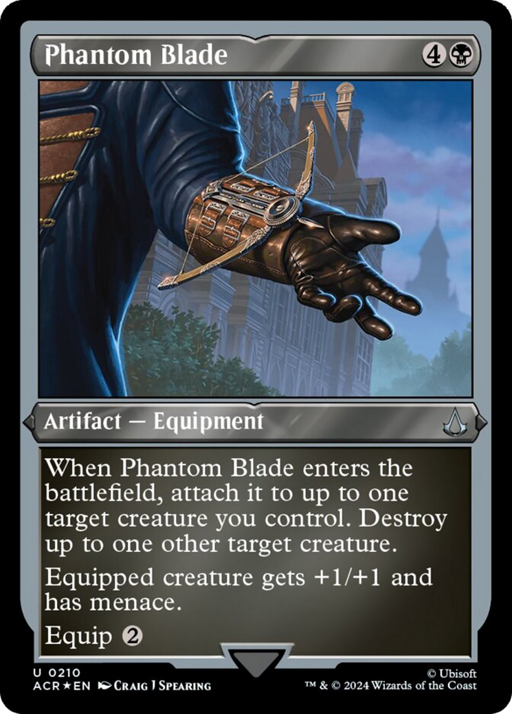 Phantom Blade (Foil Etched) [Assassin's Creed] | Tabernacle Games