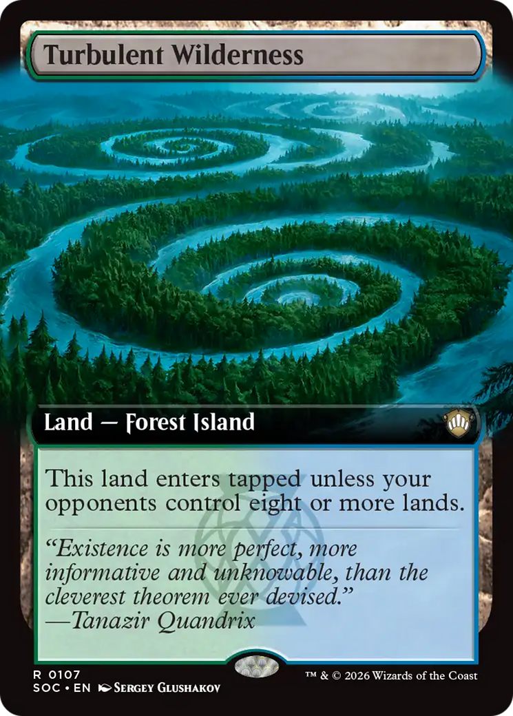 Turbulent Wilderness (Extended Art) [Secrets of Strixhaven Commander] | Tabernacle Games