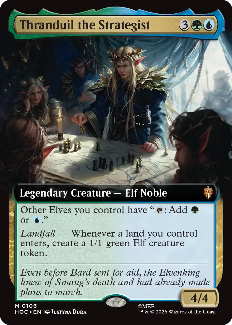 Thranduil the Strategist (Extended Art) [The Hobbit: Eternal-Legal] | Tabernacle Games